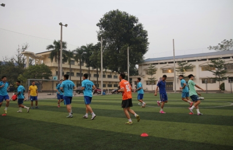 TINH THẦN LUYỆN TẬP THI ĐẤU CỦA ĐỘI TUYỂN THÉP VIỆT - SING CHO HỘI THAO VHTT KHU VỰC PHÍA BẮC NĂM 2026